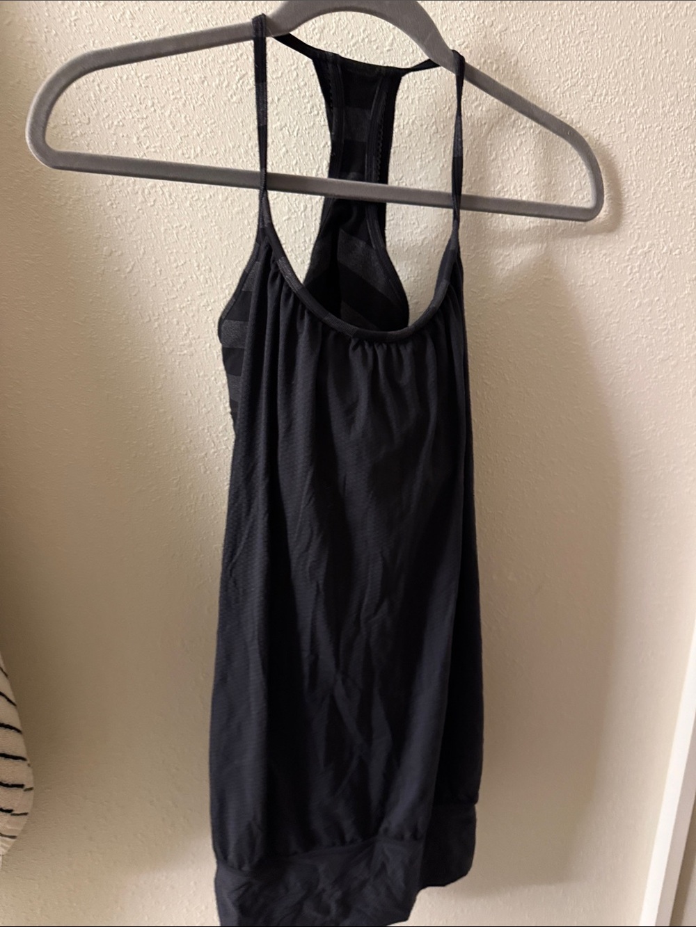 lululemon athletica Black Racerback Training Tank